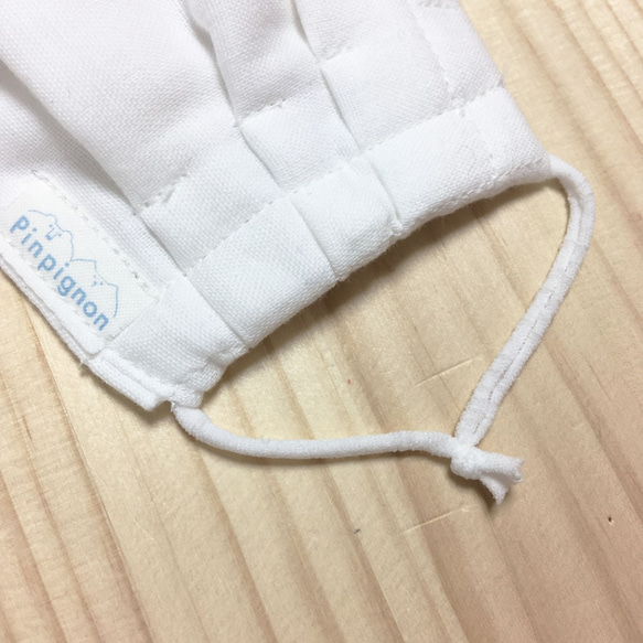 [免費送貨]包含（白色）3D紗布口罩線1洗衣機，帶濾袋 第5張的照片