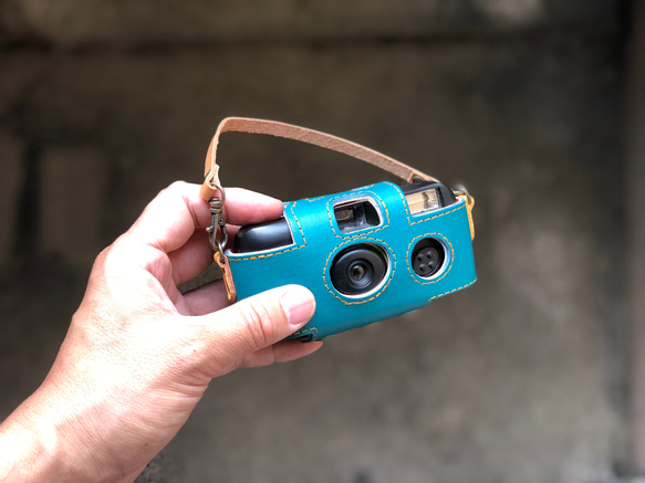 写ルンです 専用ケース(青緑) 1枚目の画像