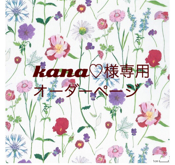 kana♡様専用　オーダーページ 1枚目の画像