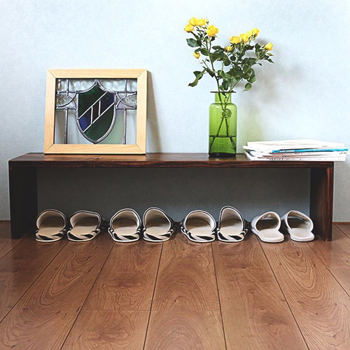 もけもけ様。オーダーシェルフ kei様サイズオーダー品 なんでも収納 コの字棚 100 cm (横幅) 40 cm
