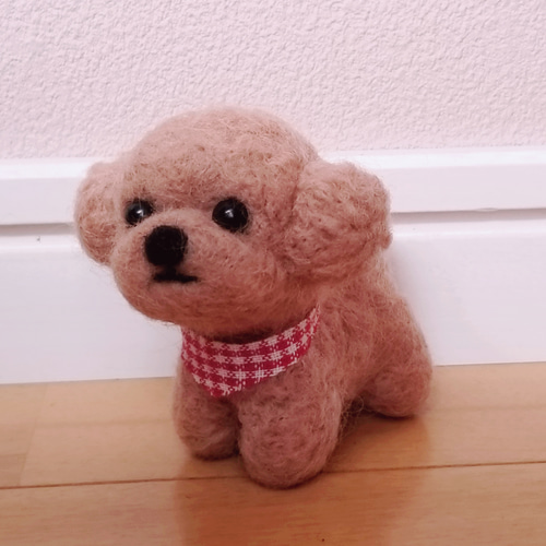 トイプードル＊M＊ 羊毛フェルト ＊COCO＊ 通販｜Creema(クリーマ) 7653455
