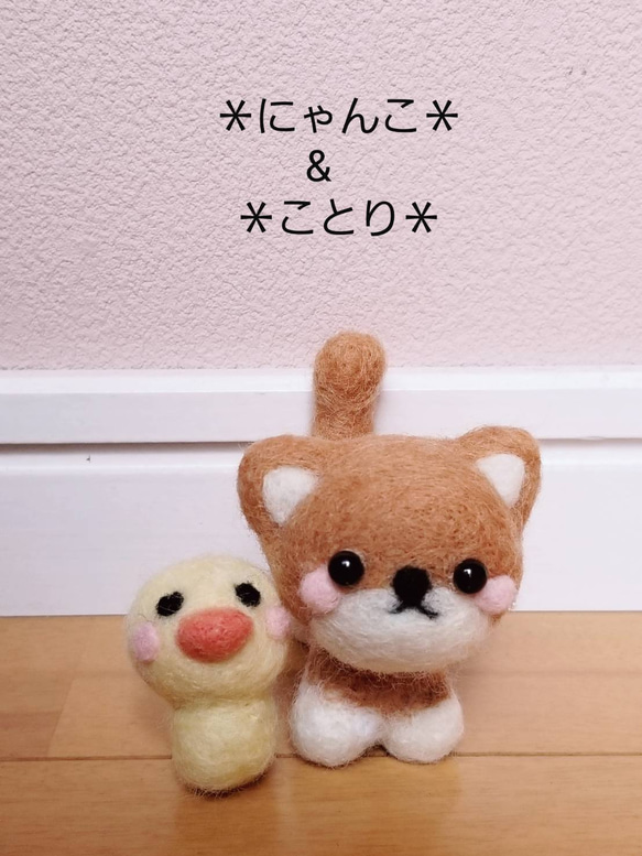 ＊ことり&にゃんこ＊ 1枚目の画像