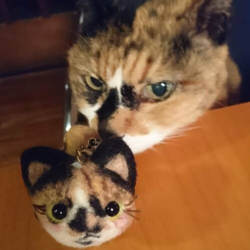 ペット＊オーダー専用＊L 羊毛フェルト ＊COCO＊ 通販 9890762｜Creema