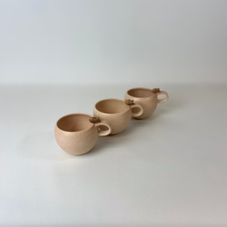 【受注制作品】タイヤキのコーヒーカップ（ベージュ） 5枚目の画像