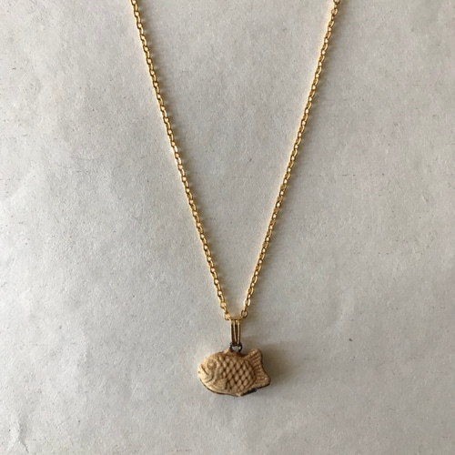 お値下げさせていただきます⭐︎宝石の柿崎　ダイヤモンドネックレス♡ Mitsukoさまオーダー品】タイヤキのネックレス ネックレス・ペンダント