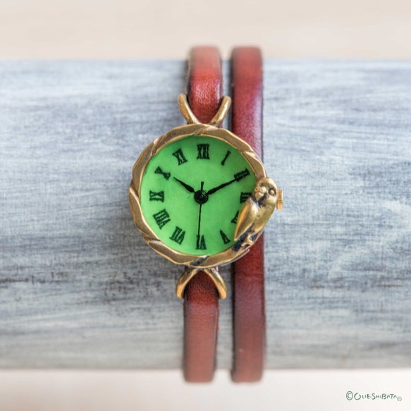 鸚鵡手錶 SS 綠色 第1張的照片