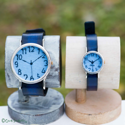 Camdiraglasa手錶淡藍色L和S 第1張的照片