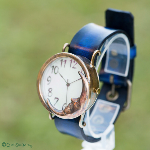 幻想的な月腕時計Lオーロラ 腕時計 カエルの時計屋さん（OLIE） 通販