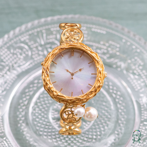 極光珍珠手鐲腕錶 M 第1張的照片