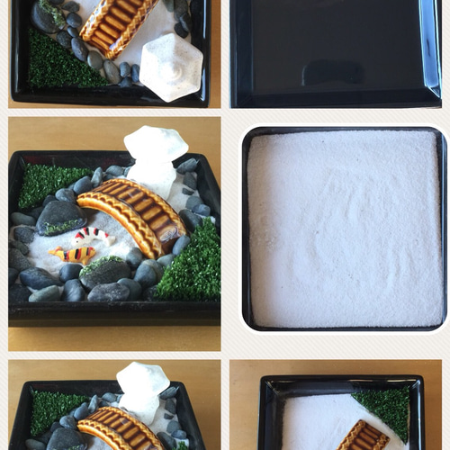 ミニ日本庭園枯山水キット（2） その他雑貨 Toshi 通販 4852883