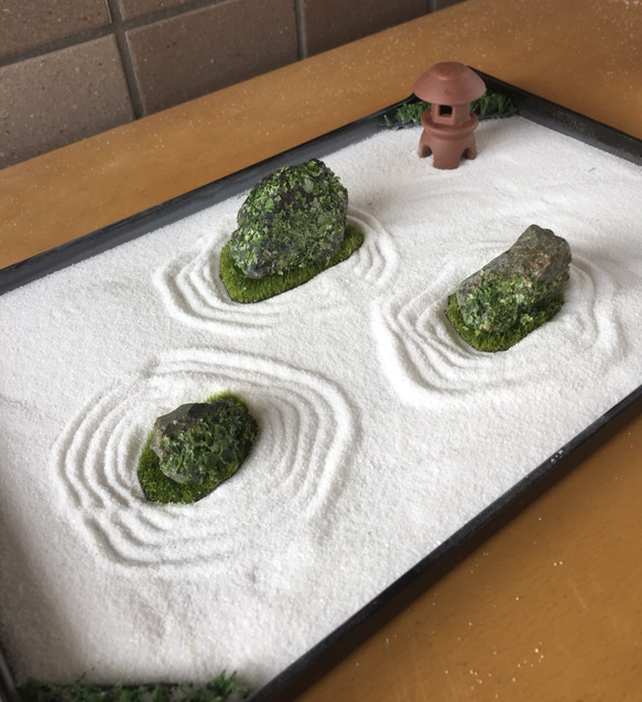 ミニ日本庭園枯山水キット（1） その他インテリア雑貨 Toshi