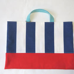 【再販２】通園・通学セット(トリコロール)【男の子】【通園・通学】(School bag set(tricolor)) 2枚目の画像