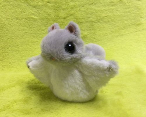 モモンガ ぴゅーん （グレー） ぬいぐるみ 空ぐみ 通販 10900143