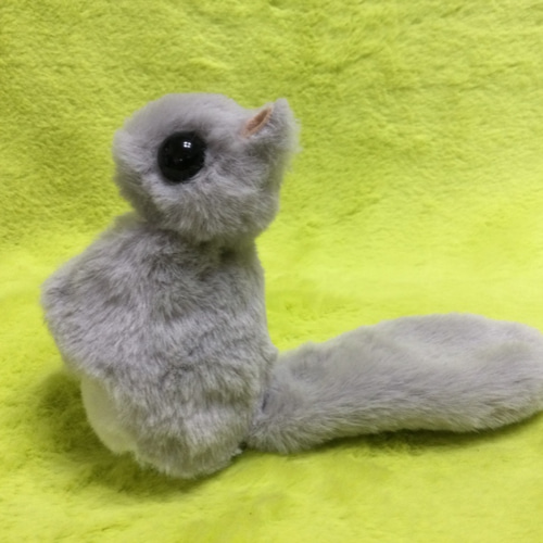 モモンガ ぴゅーん （グレー） ぬいぐるみ 空ぐみ 通販 10900143