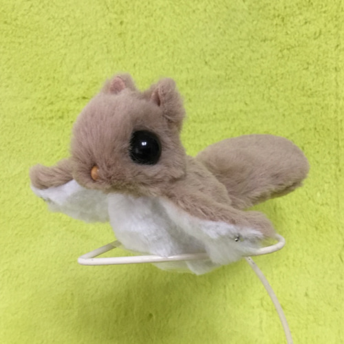 モモンガ ぴゅーん （ベージュ） ぬいぐるみ 空ぐみ 通販 9836715