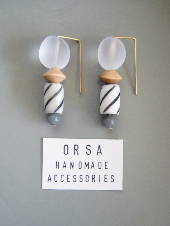 Ehako ピアス（フック・チェーン） ORSA 通販 2852175｜Creema