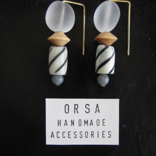 Ehako ピアス（フック・チェーン） ORSA 通販 2852175｜Creema