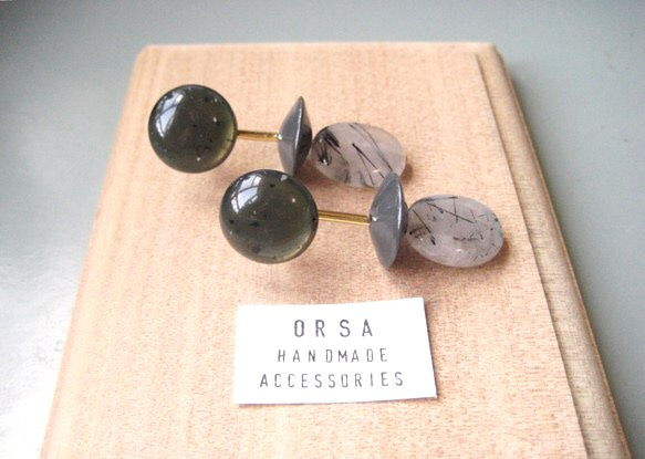 Pherusa ピアス（スタッド・一粒） ORSA 通販 3556131｜Creema
