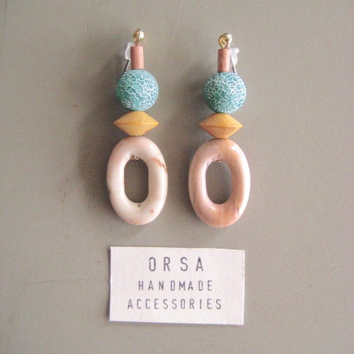 orsa ピアス　アクセサリー 14K ファッション orsa ピアス アクセサリー