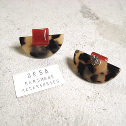 Sól : Tortoiseshell × red agate 2枚目の画像