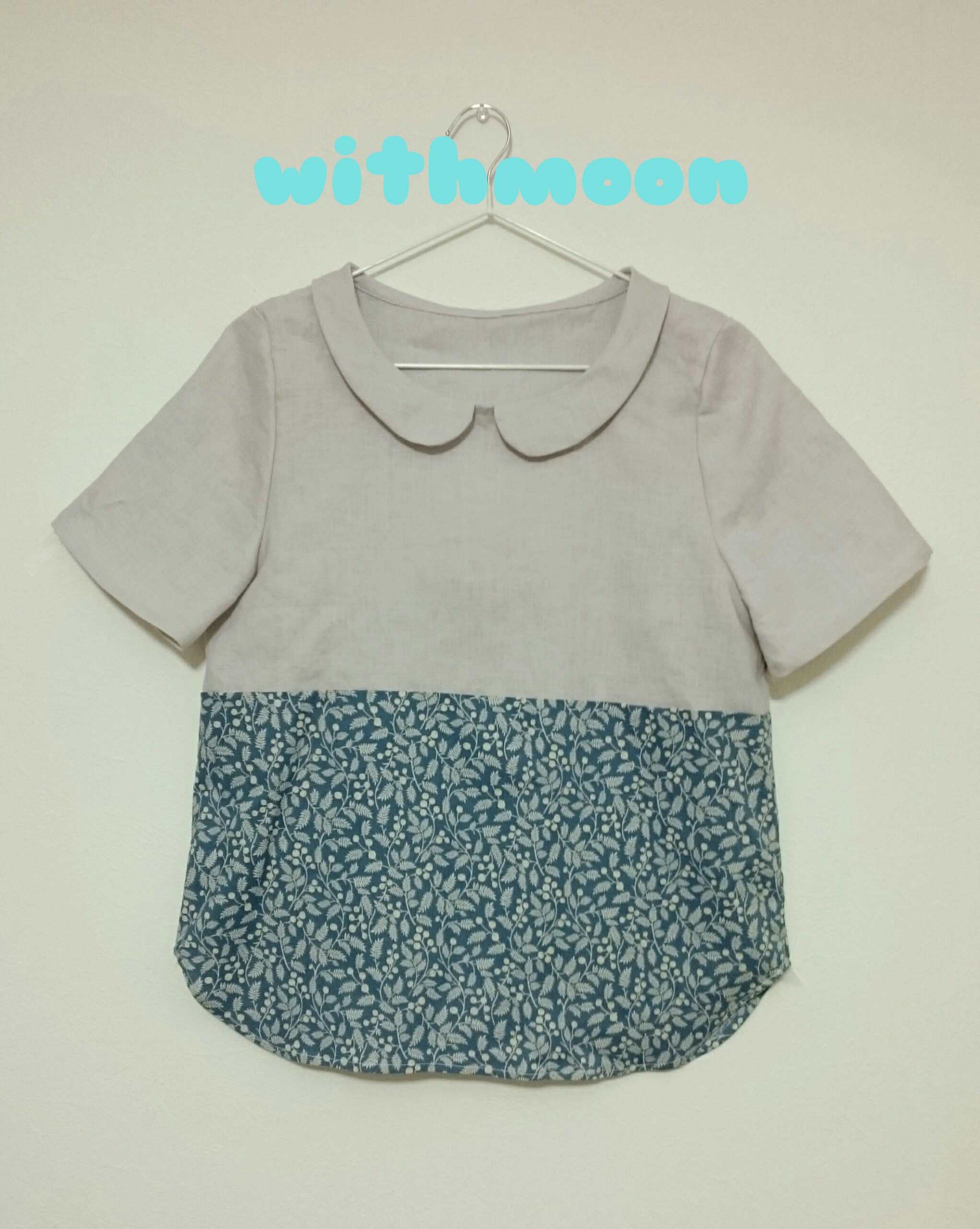 ころりん丸襟トップス