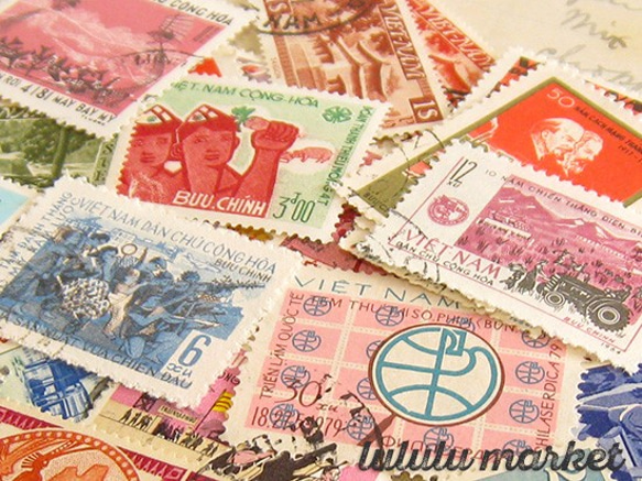 外國郵票（越南語）50張po-003 第1張的照片