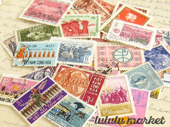外國郵票（越南語）50張po-003 第3張的照片