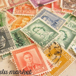 外国切手（ニュージーランド）40枚　po-013 1枚目の画像