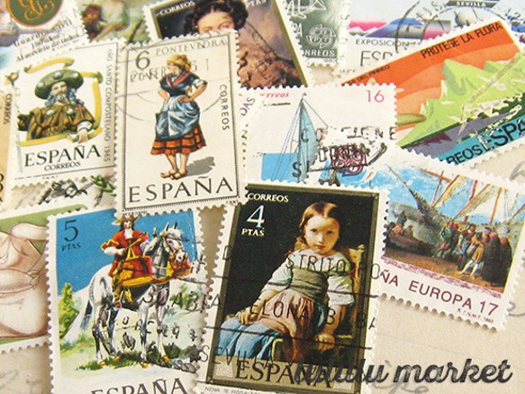 外國郵票（西班牙）20張PO-022 第1張的照片