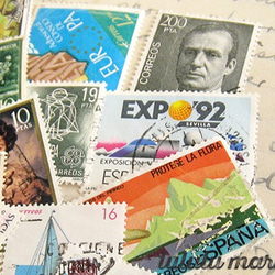 外国切手（スペイン）20枚　po-022 3枚目の画像
