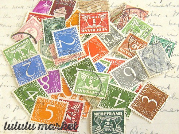 外國郵票（荷蘭）50張po-039 第3張的照片