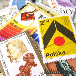 外国切手（ポーランド）　30枚　po-101 1枚目の画像