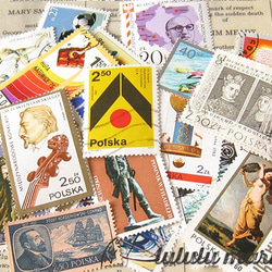 外国切手（ポーランド）　30枚　po-101 3枚目の画像