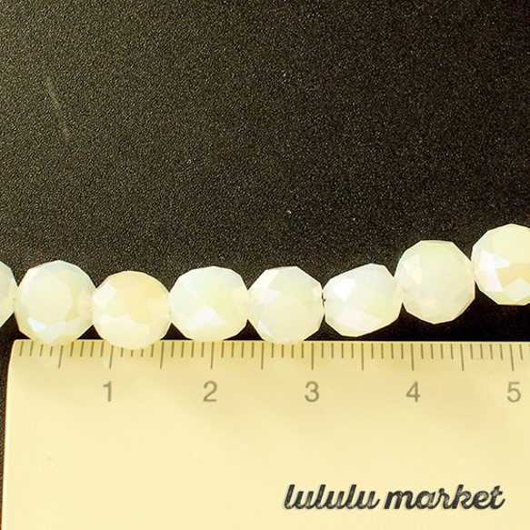 玻璃珠8×5.5毫米（玉米絲）35片ab-045 第4張的照片