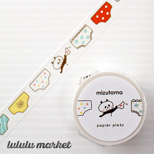 マスキングテープ mizutama／おパンツ ai-145 マスキングテープ
