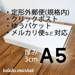 (7枚) A5／厚さ3cm 小型段ボール ae-005 1枚目の画像