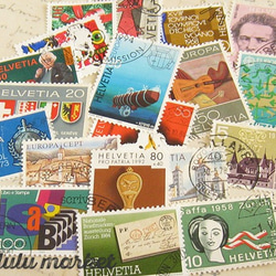 20枚外國郵票（瑞士）po-011 第3張的照片