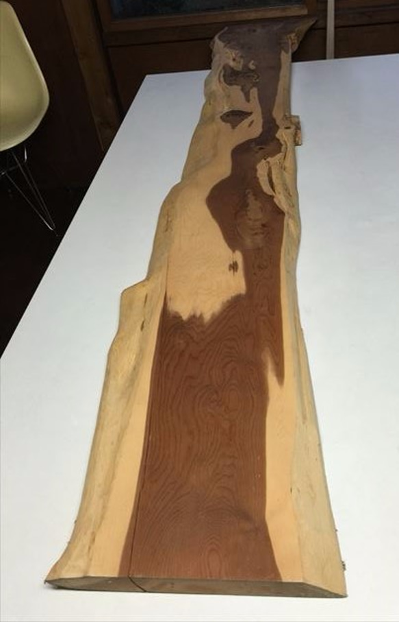 【送料無料】飛騨の天然木 『イチイ材』DIY・台や造作用など木材・板材/yan-11 2枚目の画像