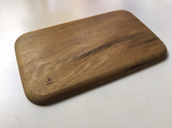 ウッドトレイ/Wood tray キハダ材 4枚目の画像