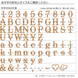 【送料無料】 シナ合板 切文字 アルファベットmini  A～Z＆a～z 5枚目の画像