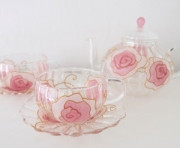 【予約販売】【母の日ギフト】ローズガーランドティーポット＆ティーカップソーサー2つ｜新居祝い・還暦祝い・退職祝い・誕生日 17,750円
