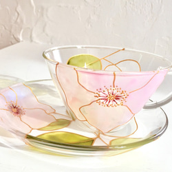 【預購】【母親節禮物】盛開的哈里奧名字茶杯【優雅玫瑰/玫瑰】| 生日禮物 第2張的照片