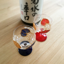 再次上架 [Aoi] 紅色 Aoi 酒杯 Glass Inoguchi 母親節禮物，父親節禮物，60 歲生日慶典，退休慶典，新房 第10張的照片