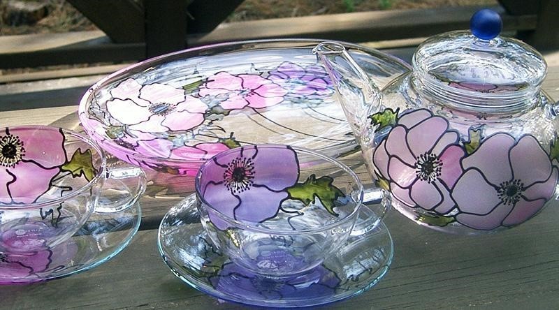 《母の日ギフト》【アネモネ】名入れティーカップ1つ｜還暦祝い・退職祝い・古希祝い・誕生日プレゼ