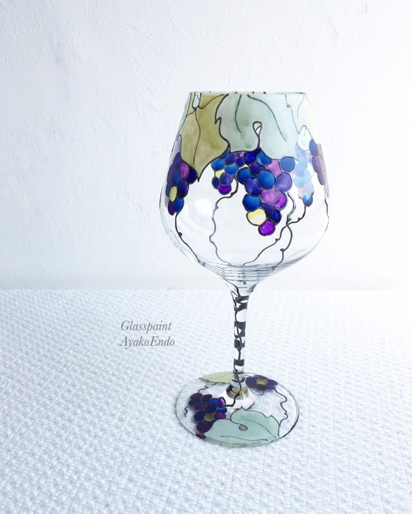 Creema Limited &lt;&lt;父親節禮物&gt;&gt; Grape Grape Wine Glass 1 高2 第1張的照片