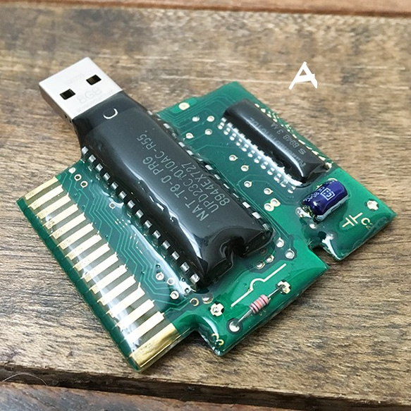 ROM型 USBメモリ 8GB 16GB ★ ゲームソフト レトロ リメイク 2枚目の画像