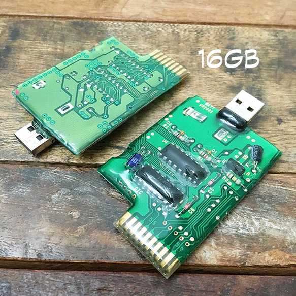 ROM型 USBメモリ 8GB 16GB ★ ゲームソフト レトロ リメイク 5枚目の画像