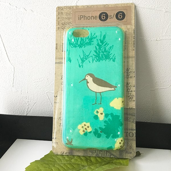 【SALE】USA生地 iPhone 6/6s スマホケース ★ 海鳥 【１点のみ】 4枚目の画像