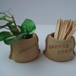 麻袋系列（S）大小的咖啡豆 第5張的照片