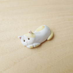 「うちの猫-uchinoko」箸置き（まったり猫ちゃん） 2枚目の画像